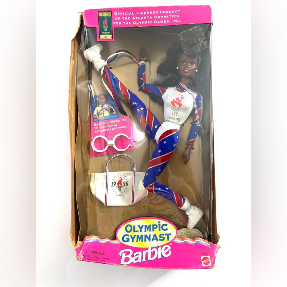 Olympic Gymnast Barbie 1995 Vintage NEW